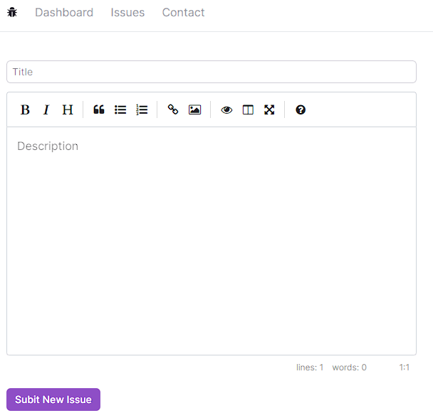 Issue tracker